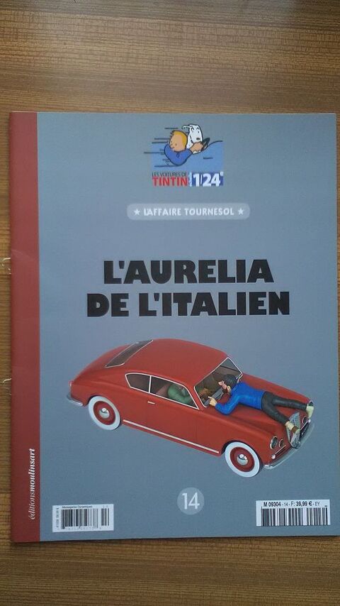 VOITURE DE TINTIN LA N14        L' AURELIA DE L'ITALIEN     60 Dolus-d'Olron (17)