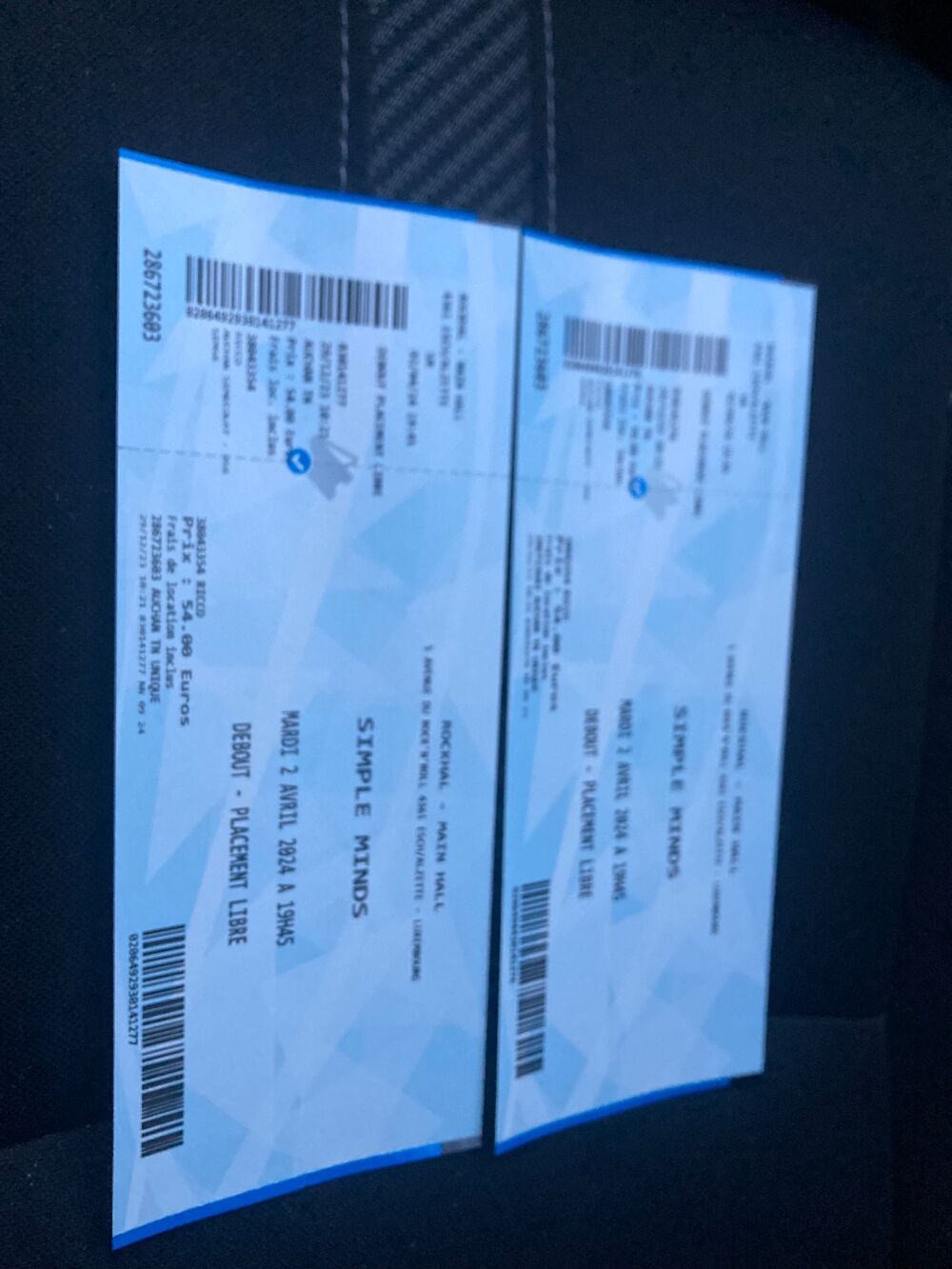Billets concert Simple Minds Billetterie