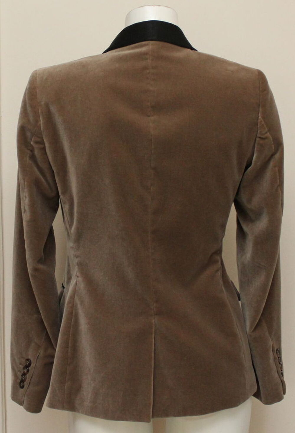 Veste velours col ch&acirc;le ALBERTO BIANI T.40 Fr Vêtements