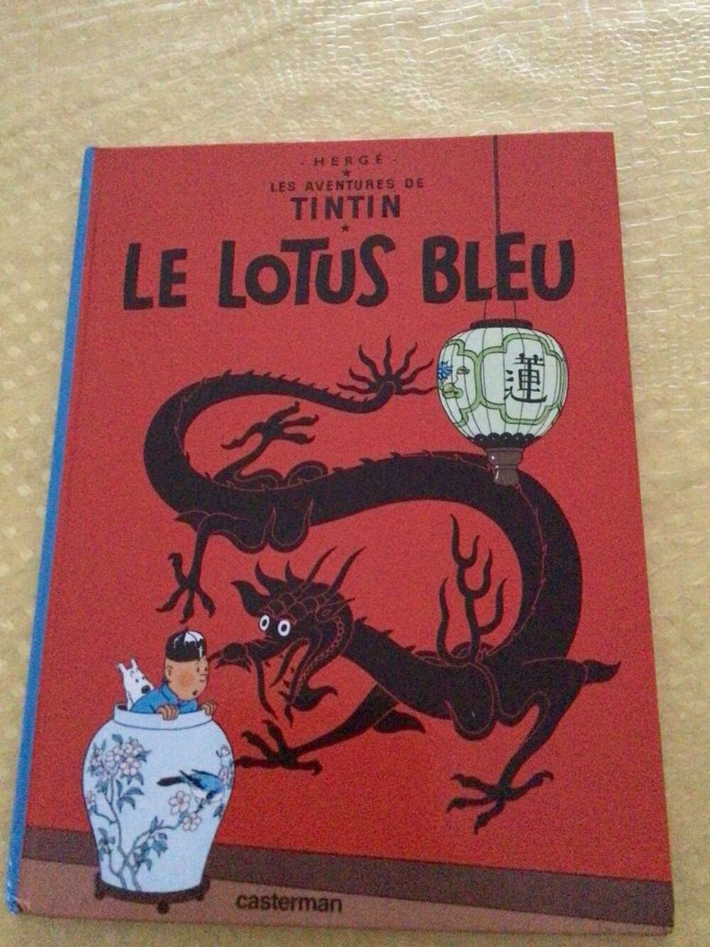 TINTIN €" Le Lotus Bleu - 2020 €" TBE Livres et BD
