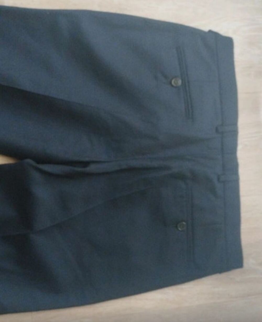 Pantalon costume the kooples marine laine neuf taille 46 IT Vêtements