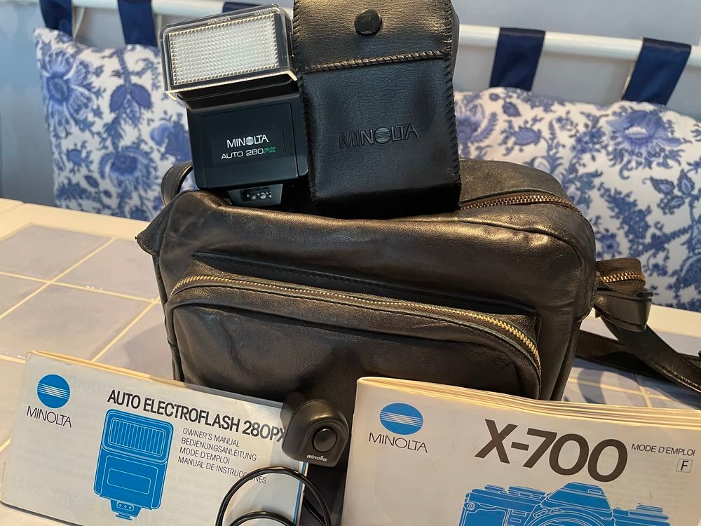 MINOLTA X700 MPS + FLASH 280PX et accessoires Photos/Video/TV