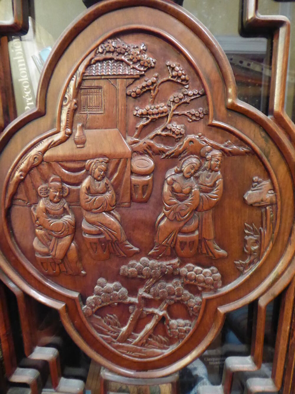 Biblioth&egrave;que Art d'Asie Meubles
