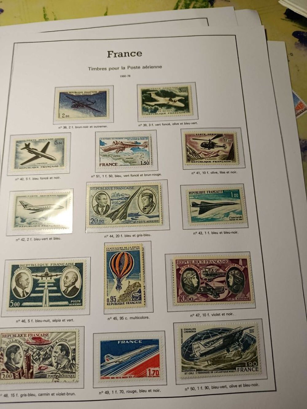 timbres de collection fran&ccedil;ais 