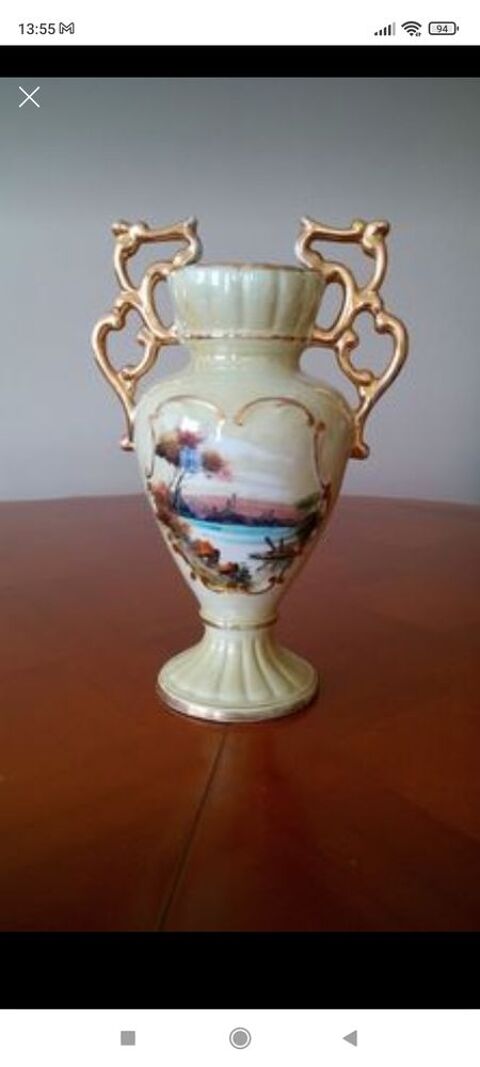 Petit vase dcoratif motif paysage 5 Pantin (93)