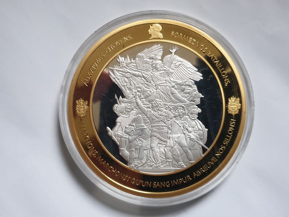M&eacute;daille Les piliers de la R&eacute;publique &eacute;galit&eacute; 