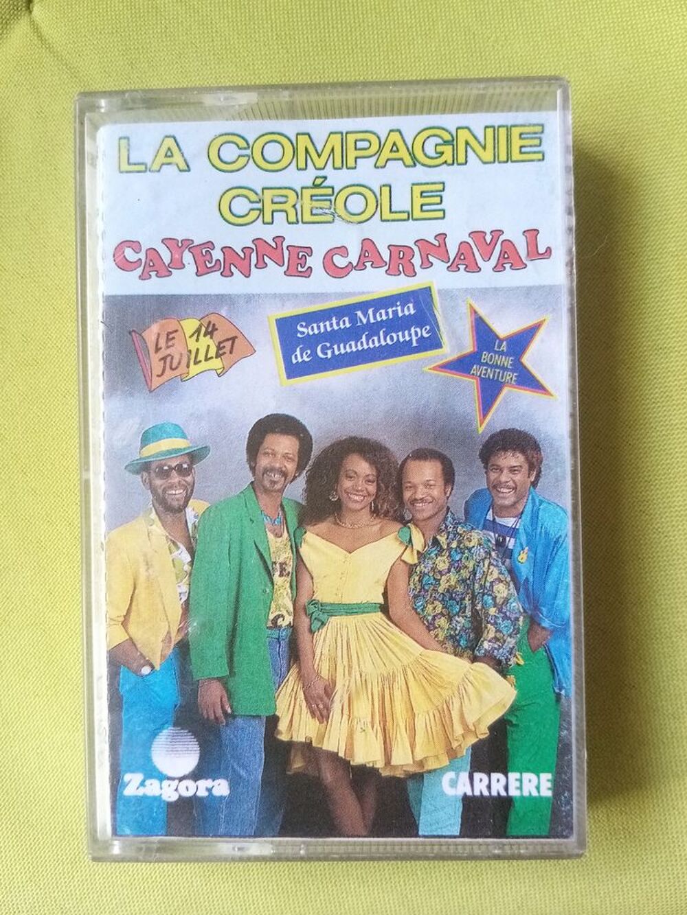 Cassette audio la compagnie cr&eacute;ole CD et vinyles