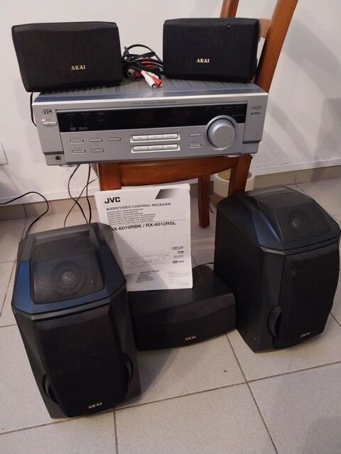 Ensemble audio ampli home cinéma JVC + 5 enceintes 89 Gretz-Armainvilliers (77)