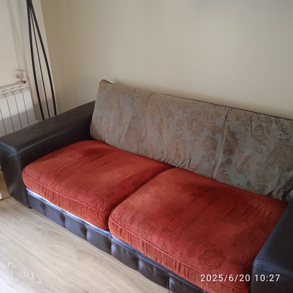 CANAP&Eacute; TISSU/CUIR Meubles