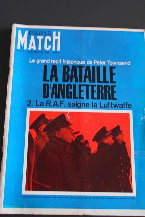 LA BATAILLE D'ANGLETERRE 2 - Paris Match 10 Rennes (35)
