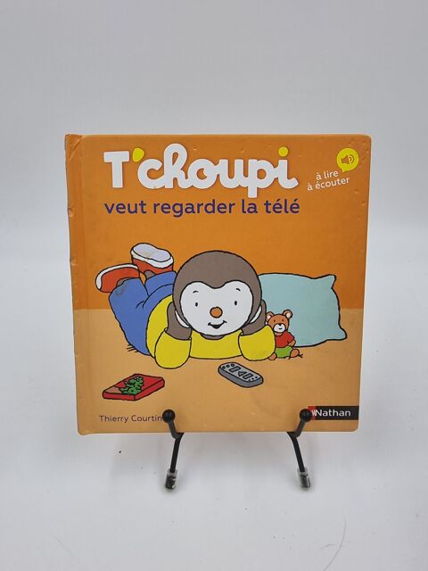 Livre enfant T'Choupi veut regarder la télé Thierry Courtin 1 Vulbens (74)