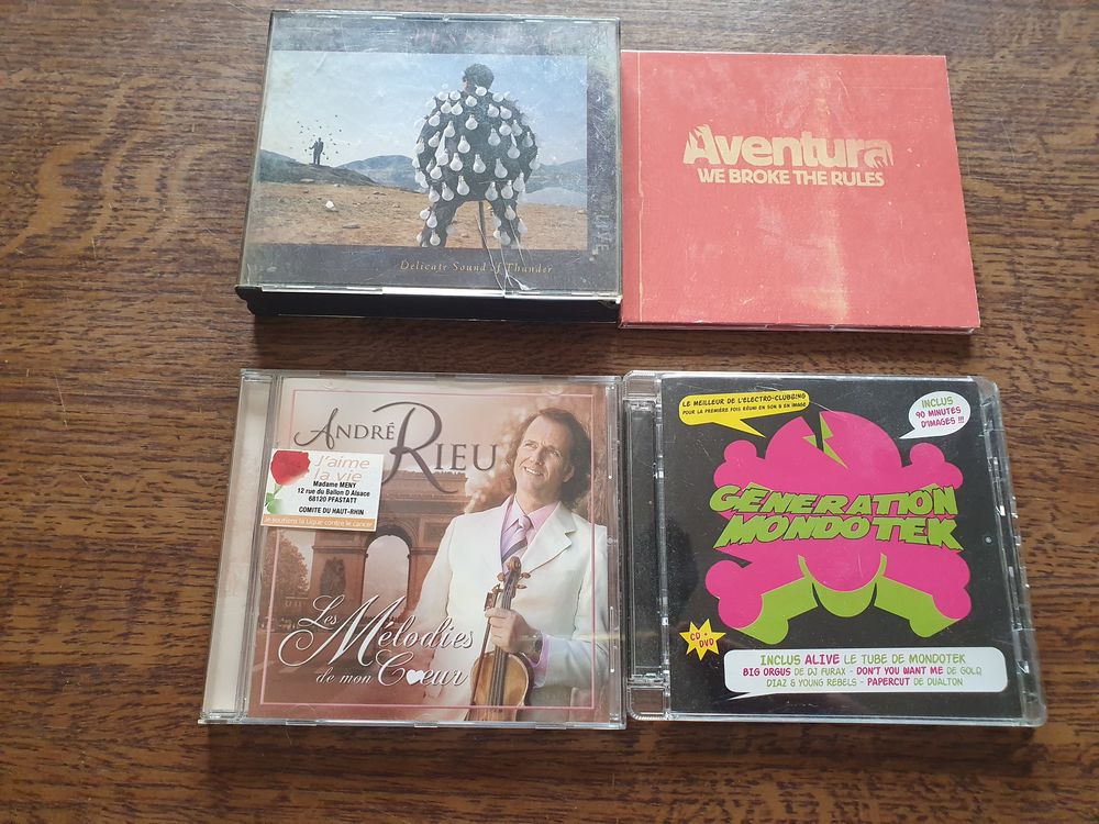 CD CD et vinyles