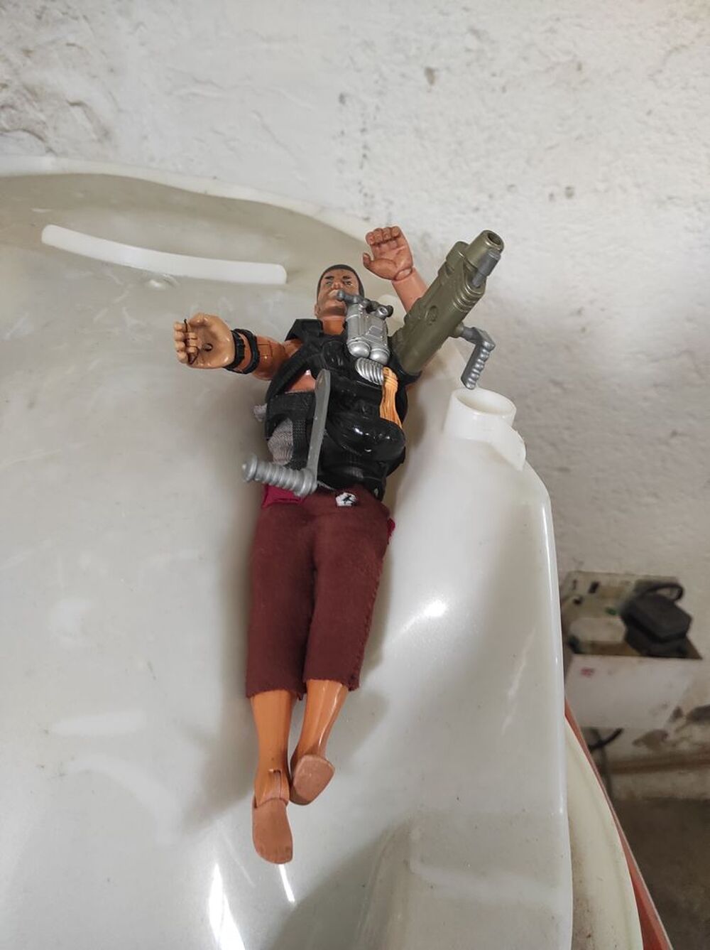 15€ action Man avec animal Jeux / jouets