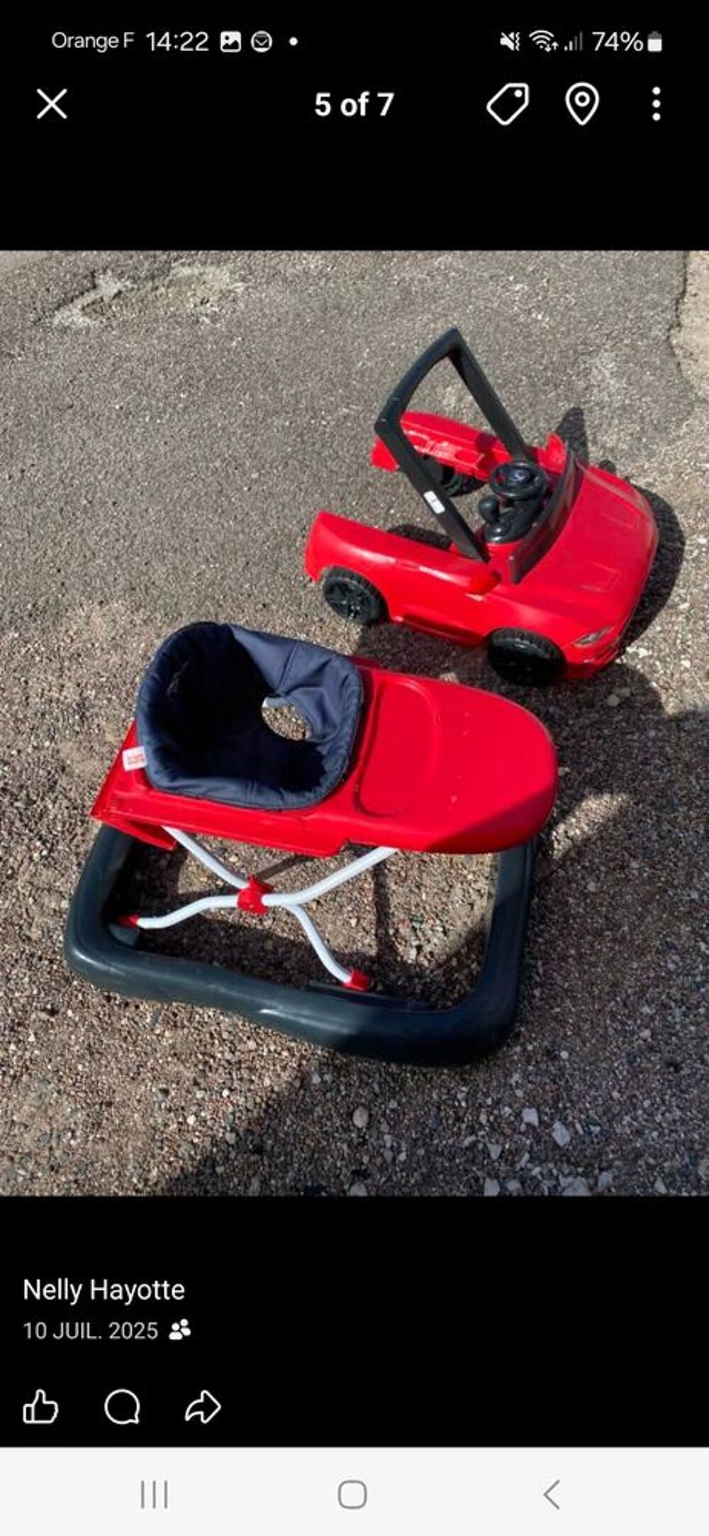 Trotteur, yopala Pu�riculture