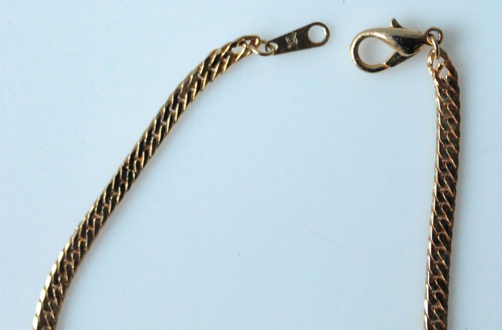 COLLIER VINTAGE BRILLANTS en PLAQUE OR BIJOU ANCIEN Bijoux et montres