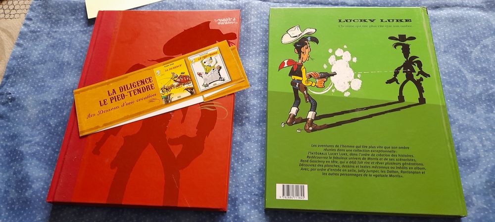 LUCKY Luke, l'int&eacute;grale; les dessous d'une cr&eacute;ation,
l Livres et BD