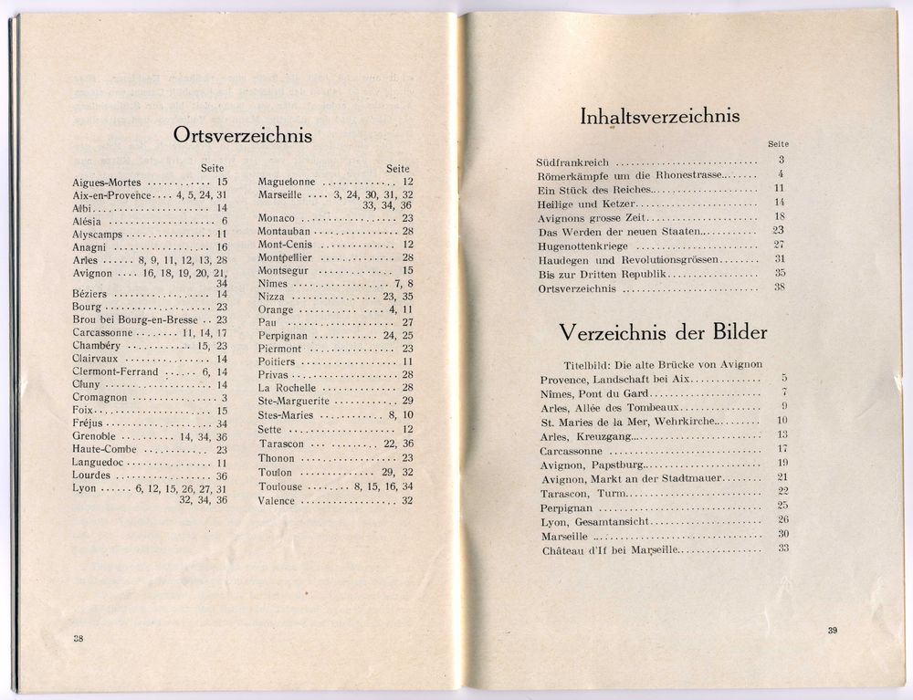Livret Touristique Allemand WW2 Ann&eacute;e 1940 