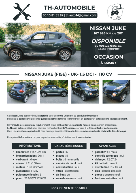 Nissan juke 