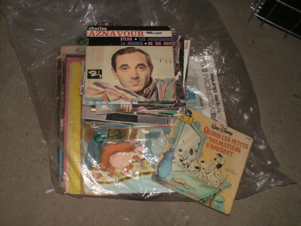 Lot Disques vinyl Audio et hifi