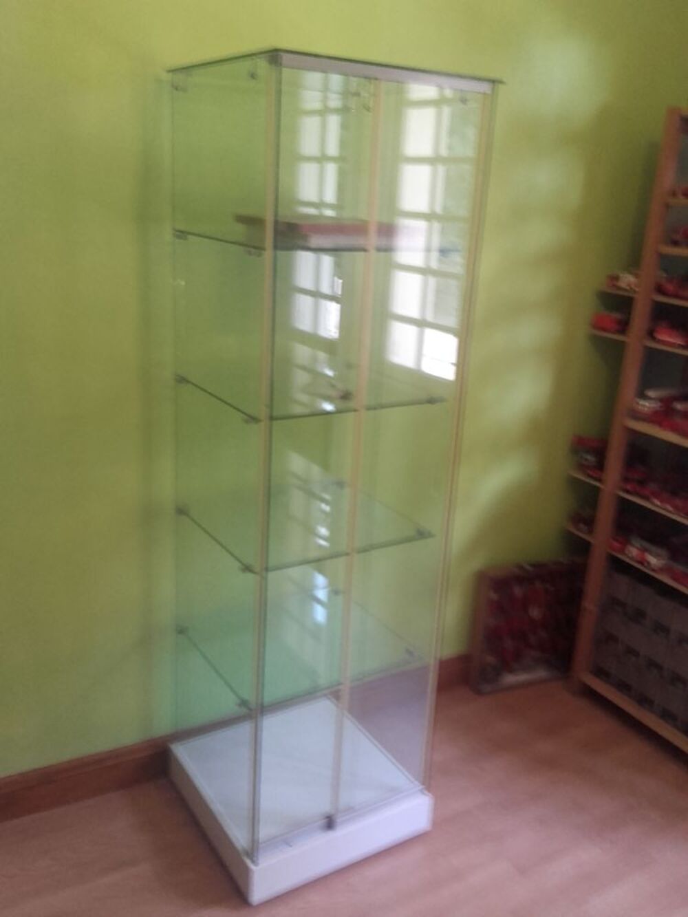 vitrine en verre Décoration