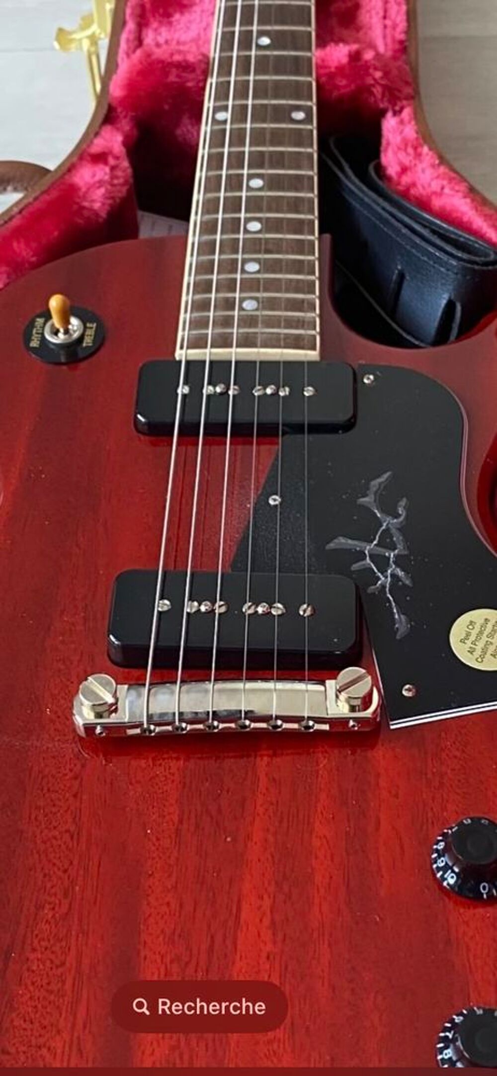 Gipson LP Sp&eacute;cial Vintage Cherry Instruments de musique