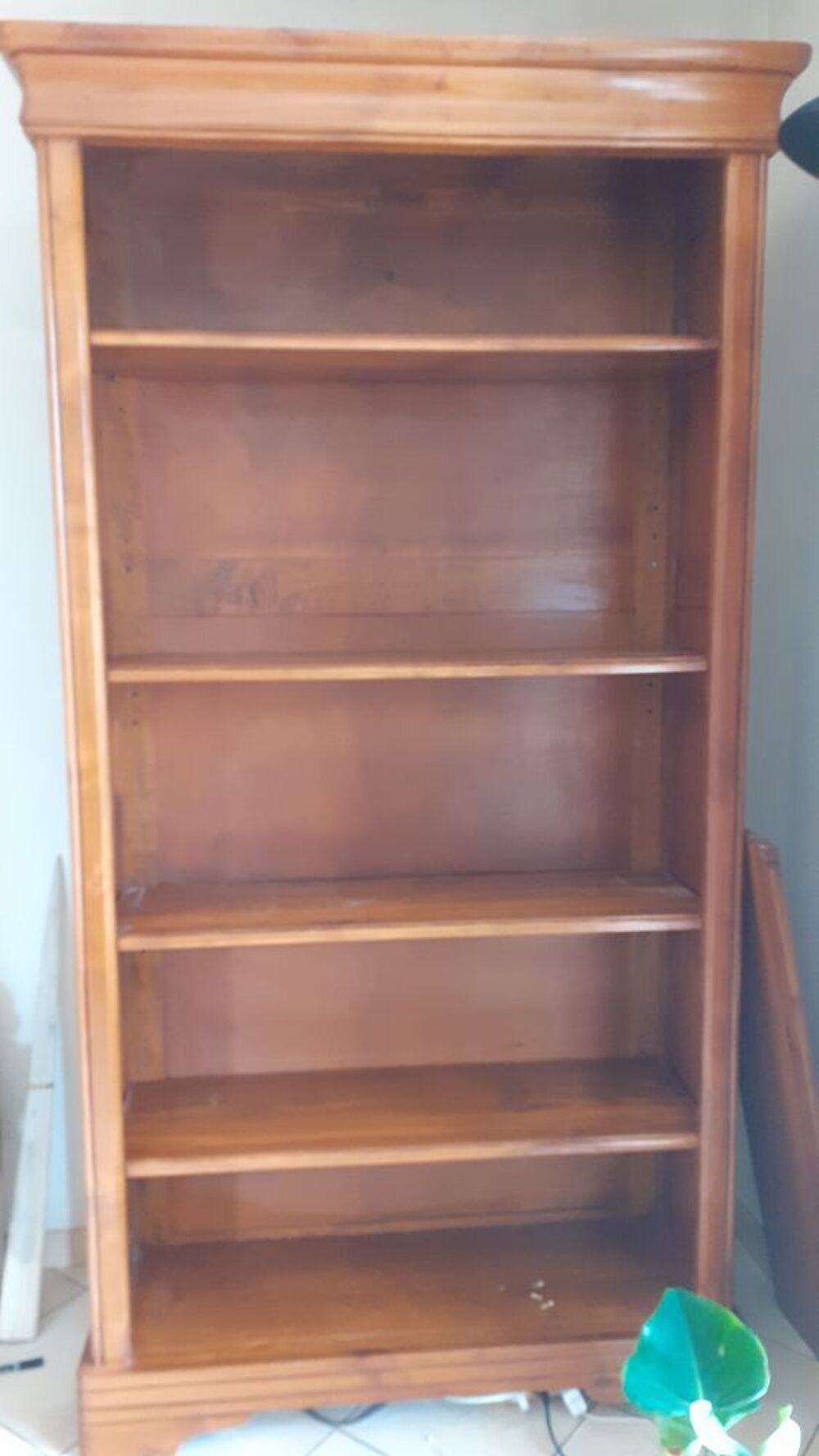 BIBLIOTHEQUE MERISIER MASSIF
5 ETAGERES Meubles