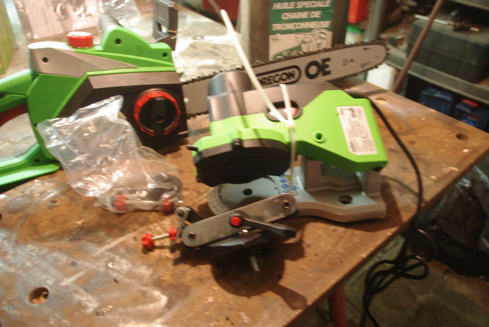 tron&ccedil;onneuse a bois exterieur Bricolage