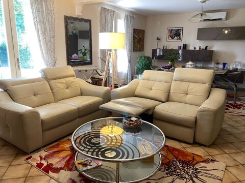 2 canap�s en cuir de grande marque 1100 Roullet-Saint-Est�phe (16)