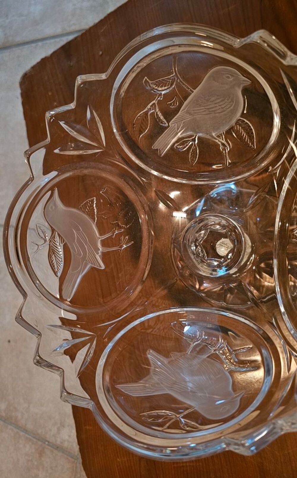 Saladier cristal d'Arques Décoration