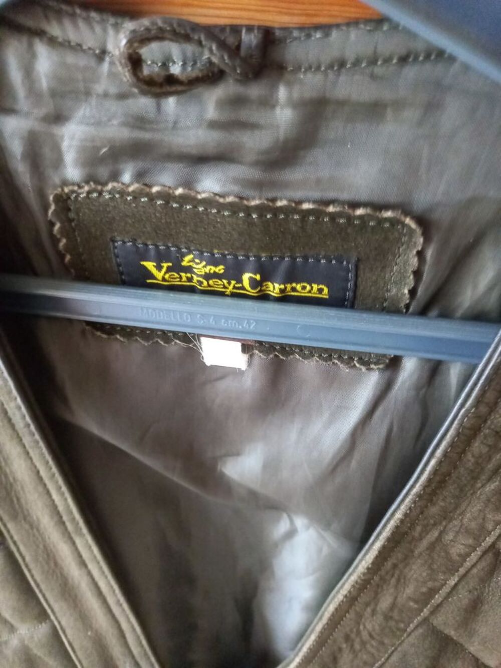 Veste en cuir Vêtements