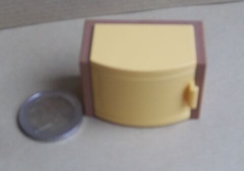 Playmobil meuble porte jaune/brun 2 Colombier-Fontaine (25)
