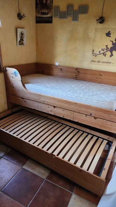 Lit gigogne avec rangement 250 Yssingeaux (43)