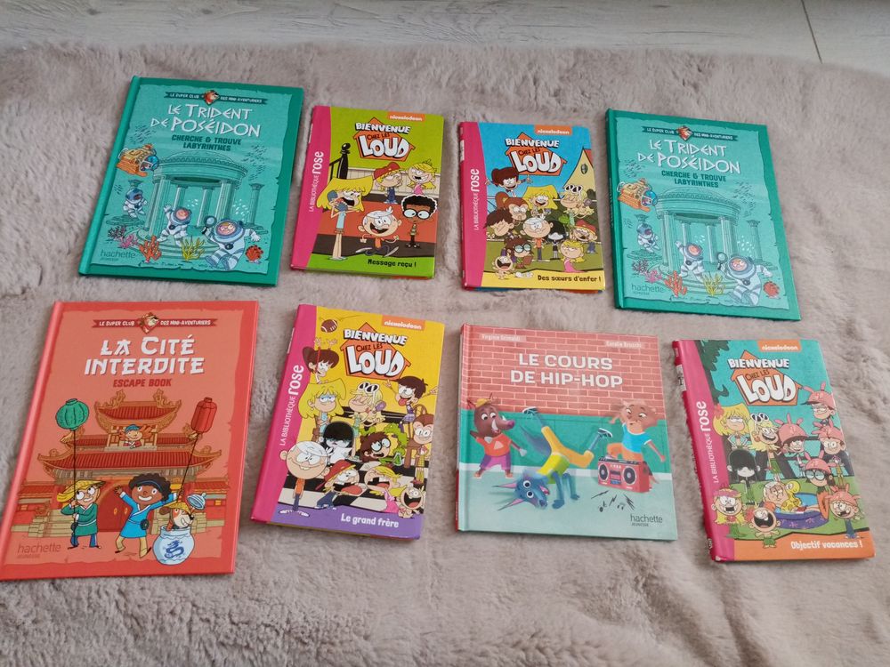 Lot livres enfant bienvenue chez les LOUD bienvenue Livres et BD