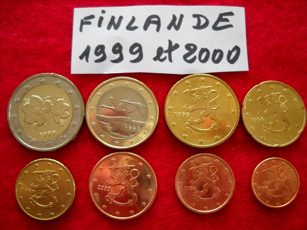 Monnaie pi&egrave;ces euros - FINLANDE / 1999 / 2000
23  