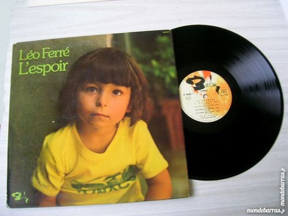 33 TOURS L&Eacute;O FERR&Eacute; L'espoir - ORIGINAL BARCLAY CD et vinyles