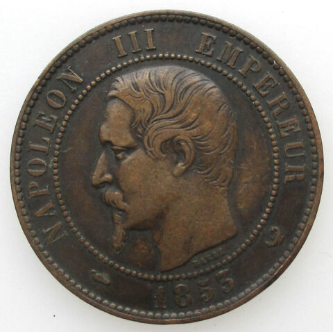 1853  visite de Lille  10 centimes commemorative 49 Paris 2 (75)