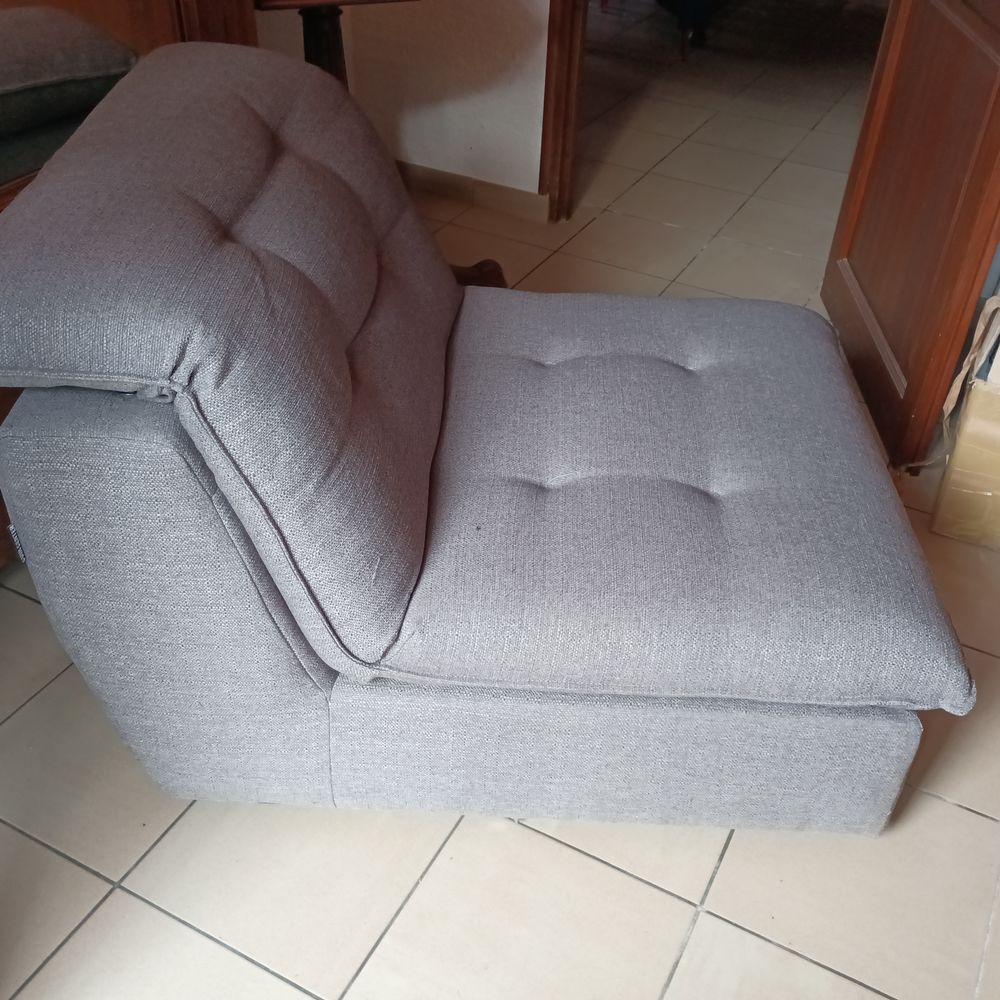 Fauteuil module chauffeuse cuir center Meubles