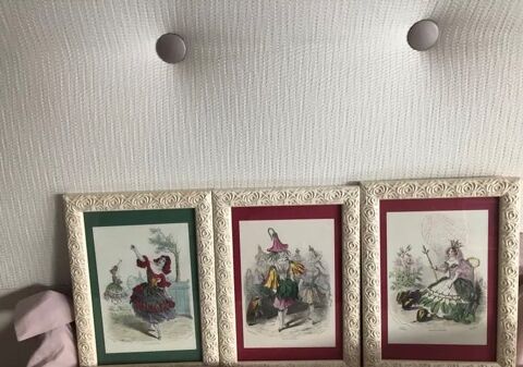 3 tableaux femmes fleurs 30 Saint-Romain-au-Mont-d'Or (69)