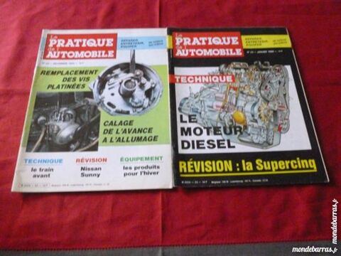 Pratique de l'automobile déc 1985, janv 1986 1 Thiais (94)
