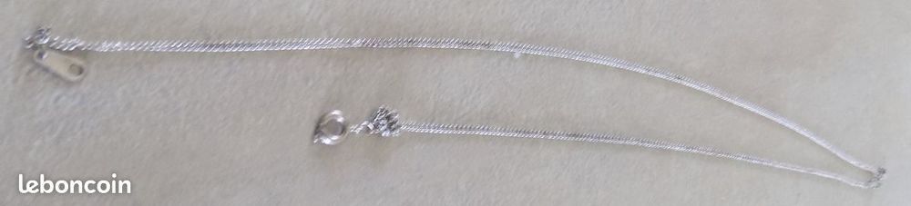 Colliers argent Bijoux et montres