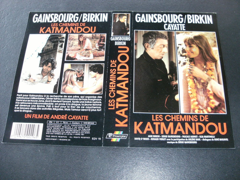 Film : " Les chemins de Katmandou " 1969 DVD et blu-ray