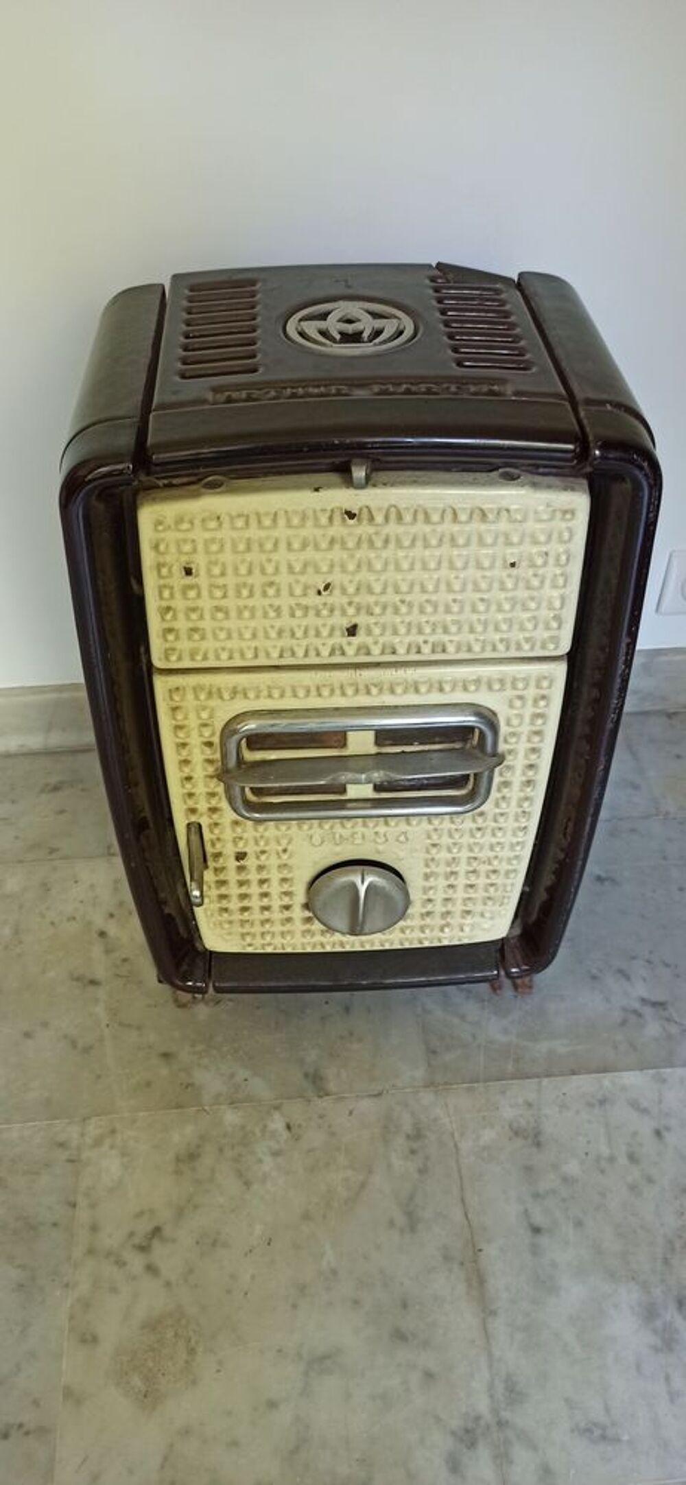 Po&ecirc;le Arthur Martin vintage &agrave; bois ou &agrave; charbon Meubles