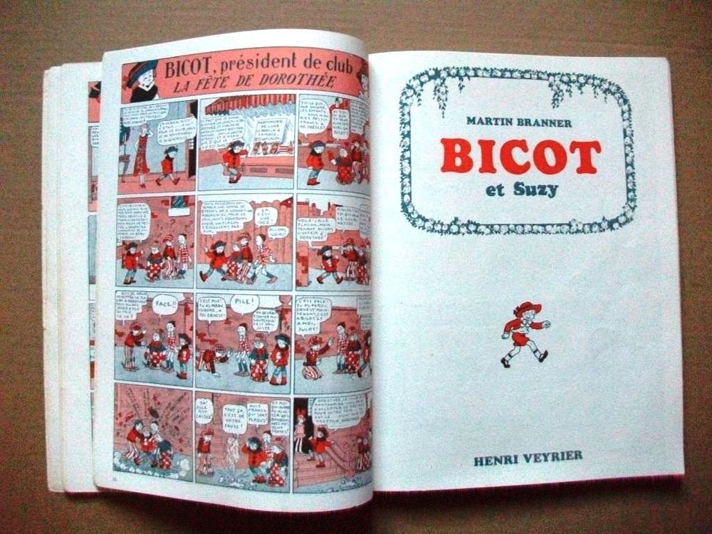 Int&eacute;grale Bicot pr&eacute;sident de club 1924/1927 (Veyrier 1975) Livres et BD