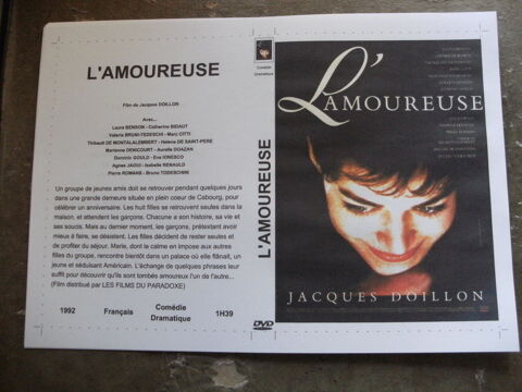 Rare film :   L 'amoureuse   1992 40 Saint-Médard-en-Jalles (33)