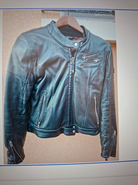 Blouson cuir moto femme La Garde (83)