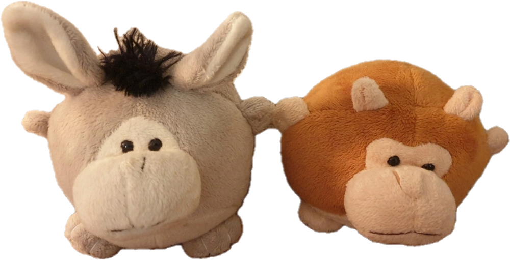 Lot 2 peluches sonores Jeux / jouets