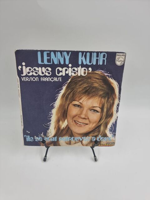 Vinyle 45 tours Lenny Kuhr : Jesus Cristo 1 Vulbens (74)
