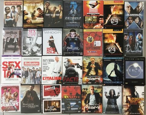 Lot de 28 DVD Cassel (59)