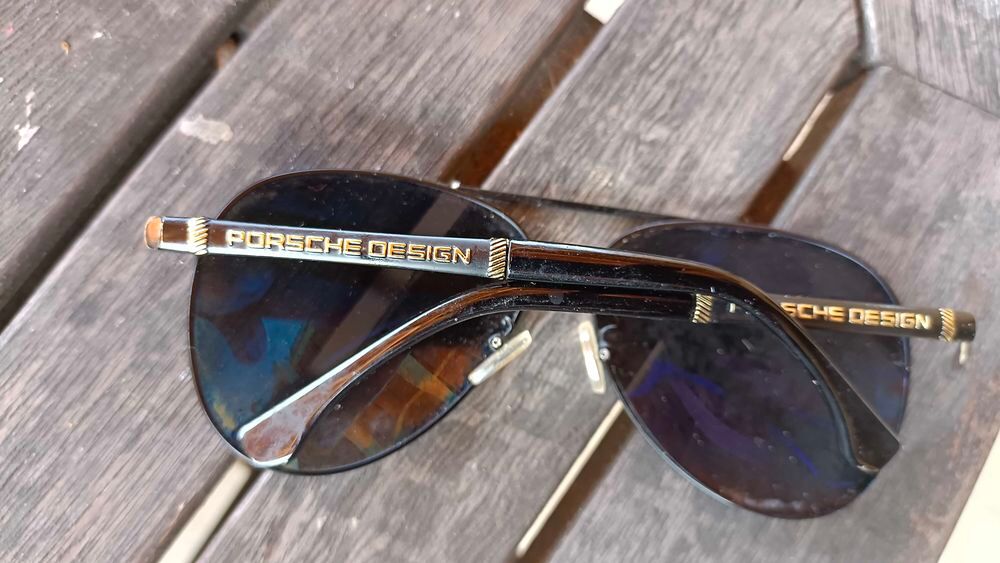 lunettes de soleil Porsche design Maroquinerie