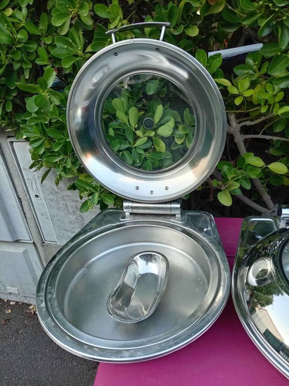 2 bacs marmites ronds inox 8 litres induction
SHAFING DISH Electroménager